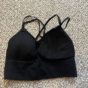 Black Strappy Bralette